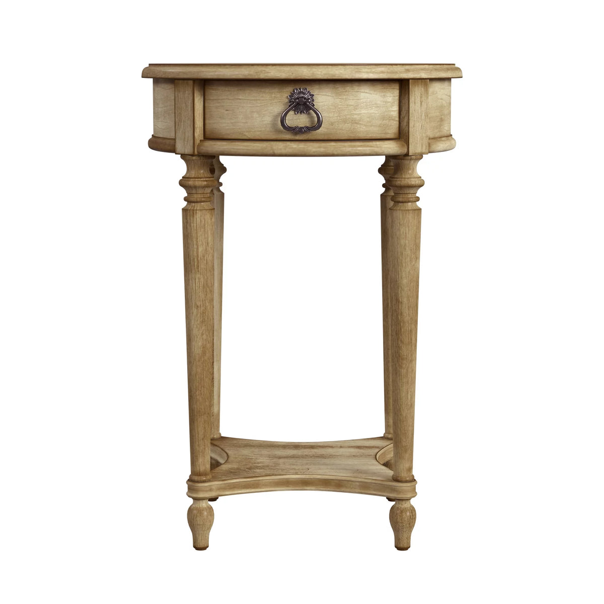 1 Drawer Round End Table J374403