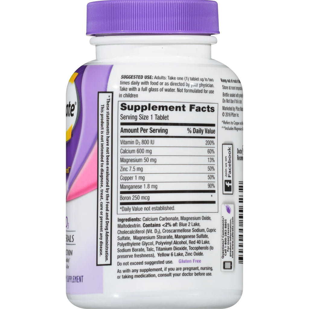 Calcium Vitamin D Supplement 120 Count X9053