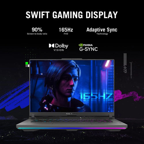 (Open Box) 16” FHD i9-13980HX 16GB 1TB SSD RTX 4070 Eclipse Gray Laptop Z417407
