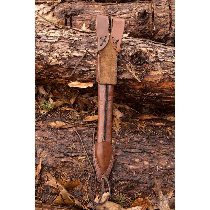 Black Leather Dagger Scabbard G96733