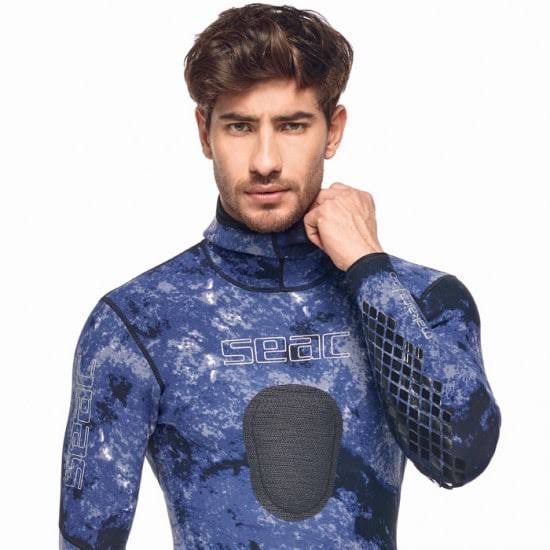 Camo Blue 2mm Wetsuit R1363