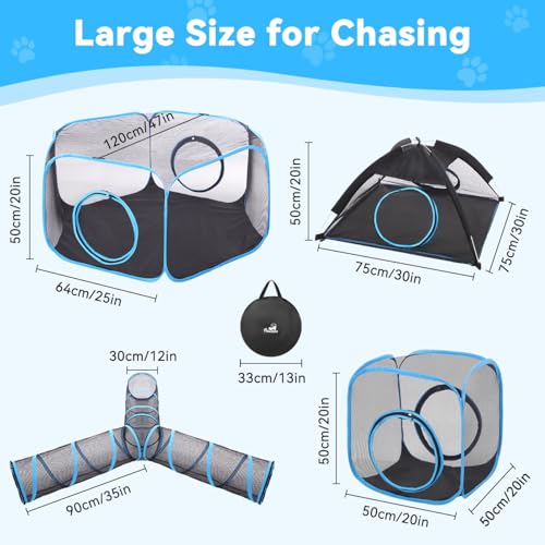 Outdoor Mesh Cat Enclosure with Carry Bag E5120