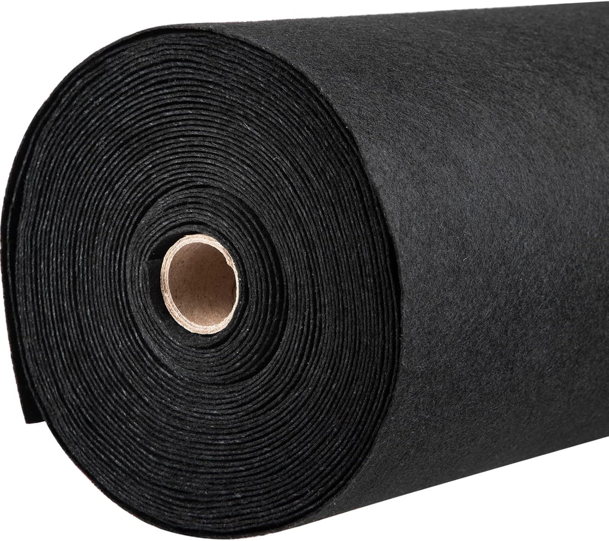 4OZ Heavy Duty Geotextile Landscape Fabric, 15ft x 20ft Black Pack of 2 B728