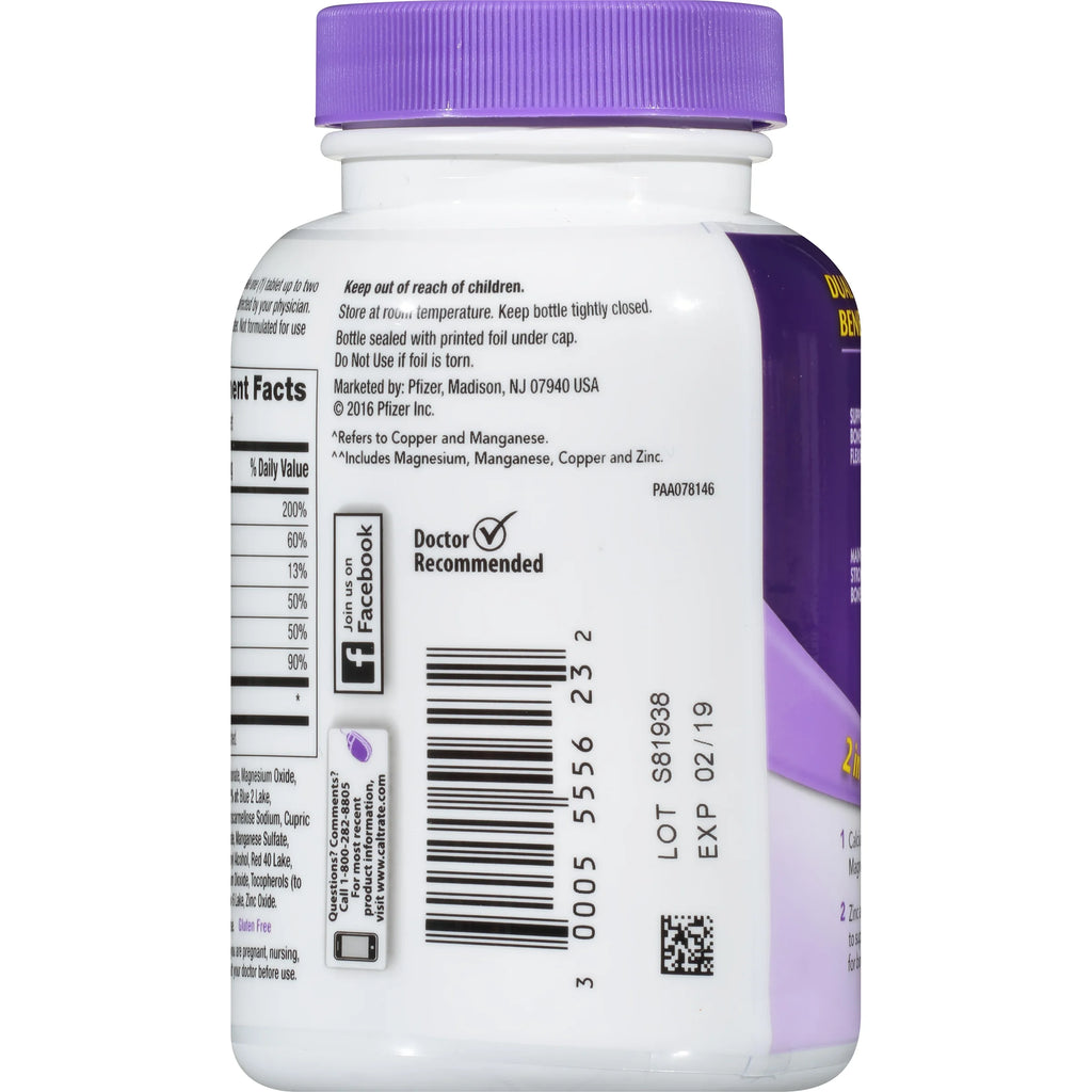 Calcium Vitamin D Supplement 120 Count X9053