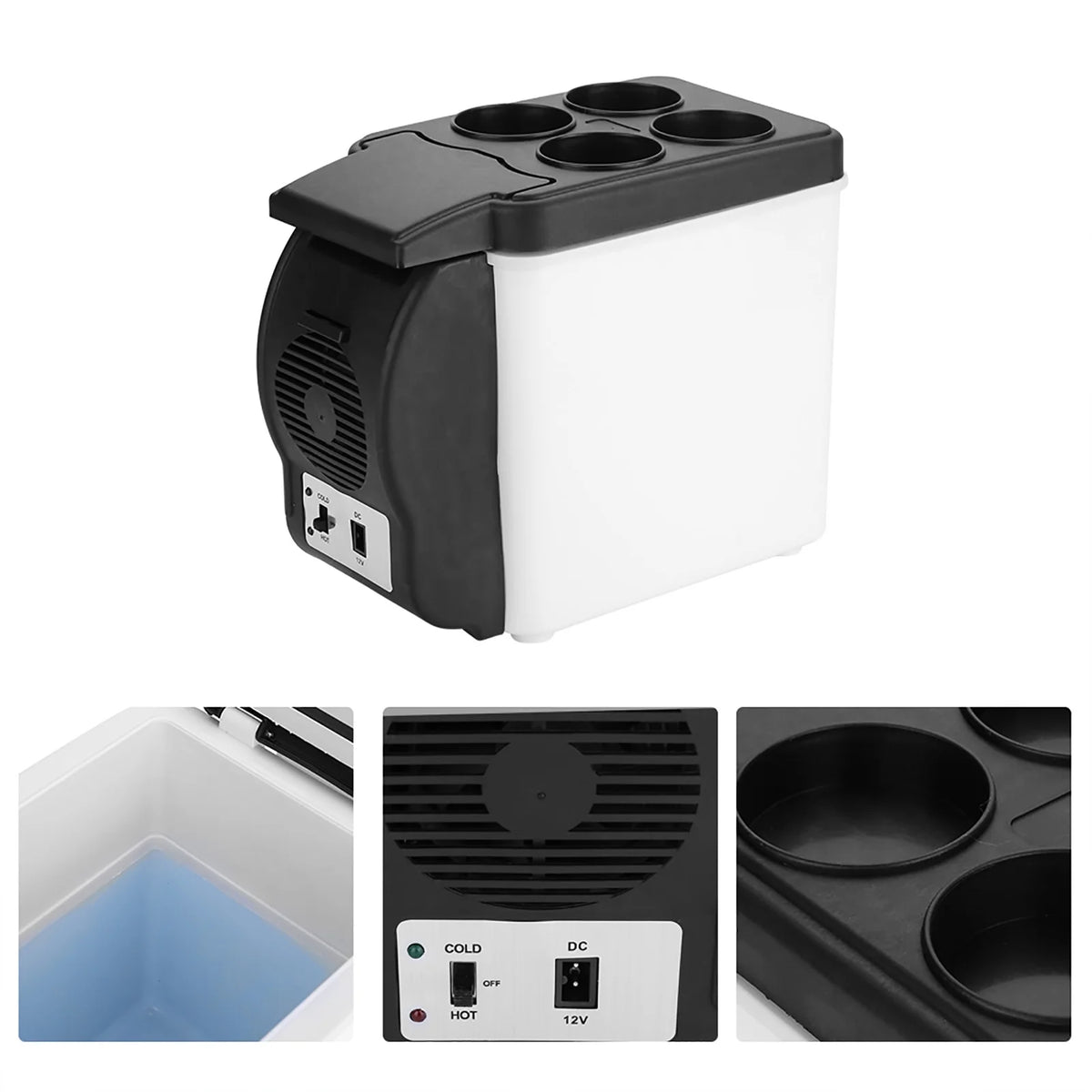 12V 6L Portable Car Refrigerator F76290