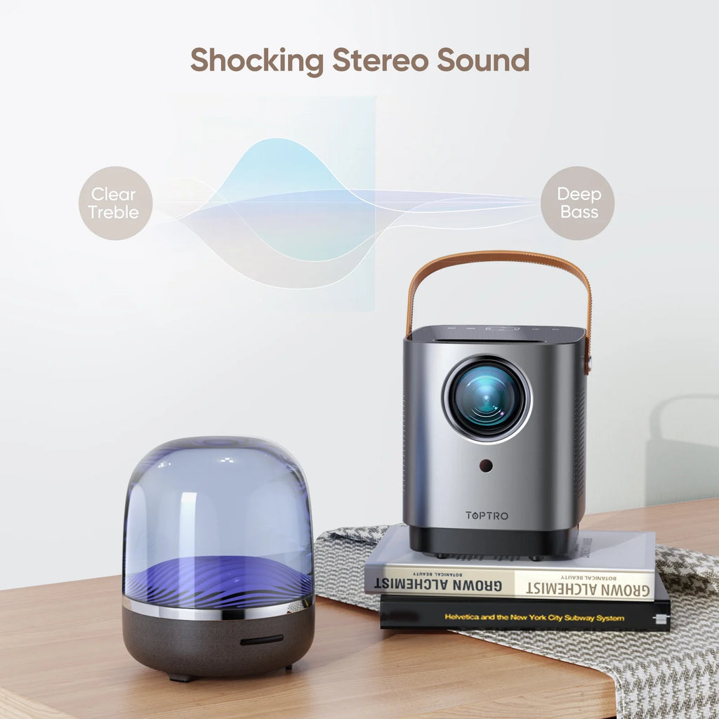 5G WiFi Bluetooth 1080P Projector P60258
