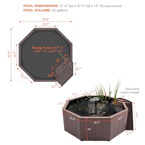 Raised Window Pond Kit X84545