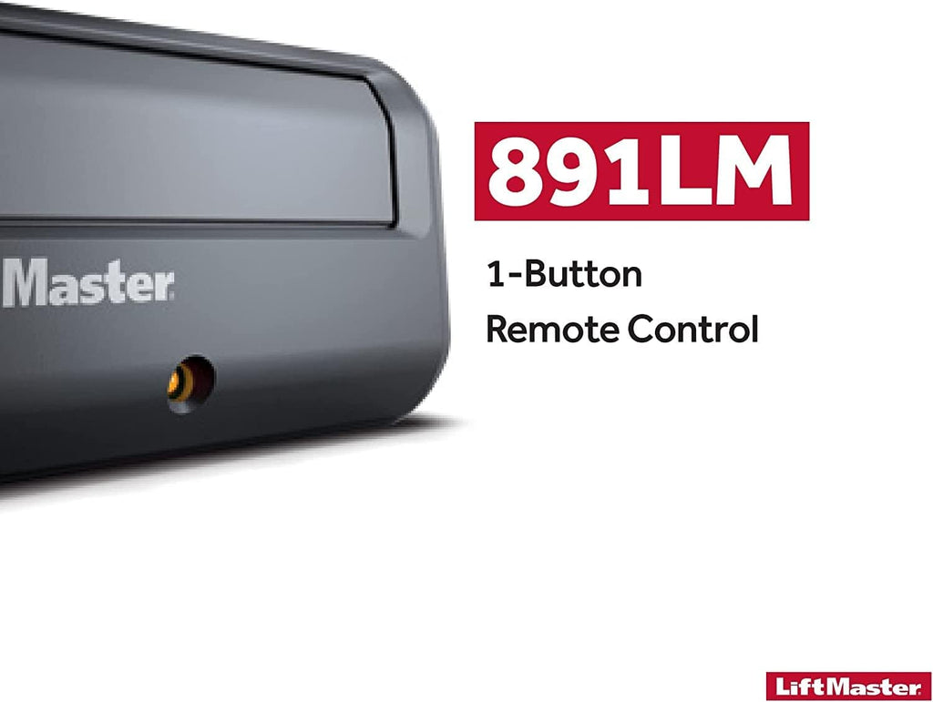 Black 1 Button Garage Door Opener Remote Control W396