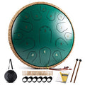 15 Note 14 Inch Steel Tongue Drum with Carry Bag M574