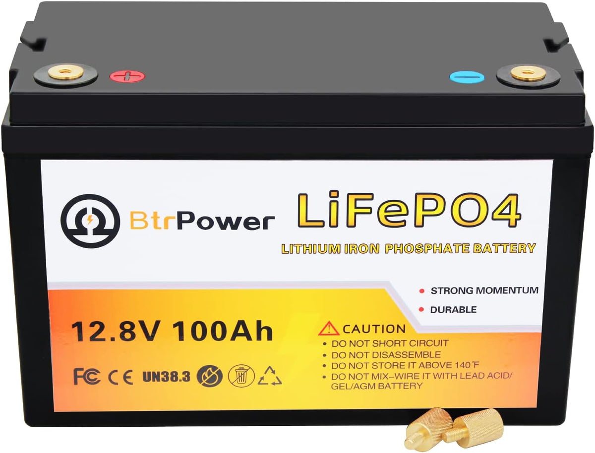 12V 200Ah LiFePO4 Deep Cycle Battery with 200A BMS I50942