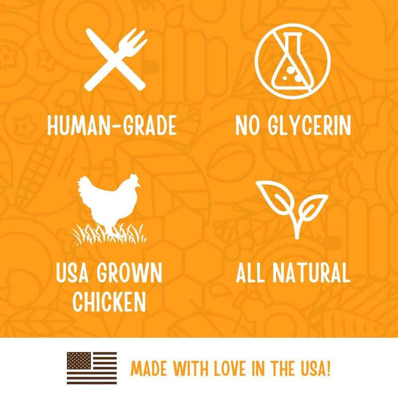 All Natural Chicken Jerky Dog Treats C8027