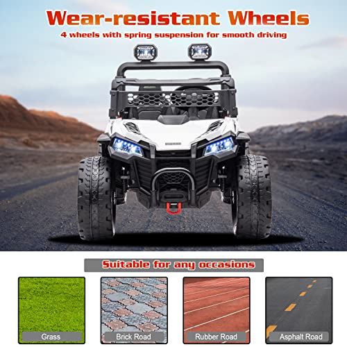 24V Battery Powered 2 Seater Ride on Truck with Remote Control S6381