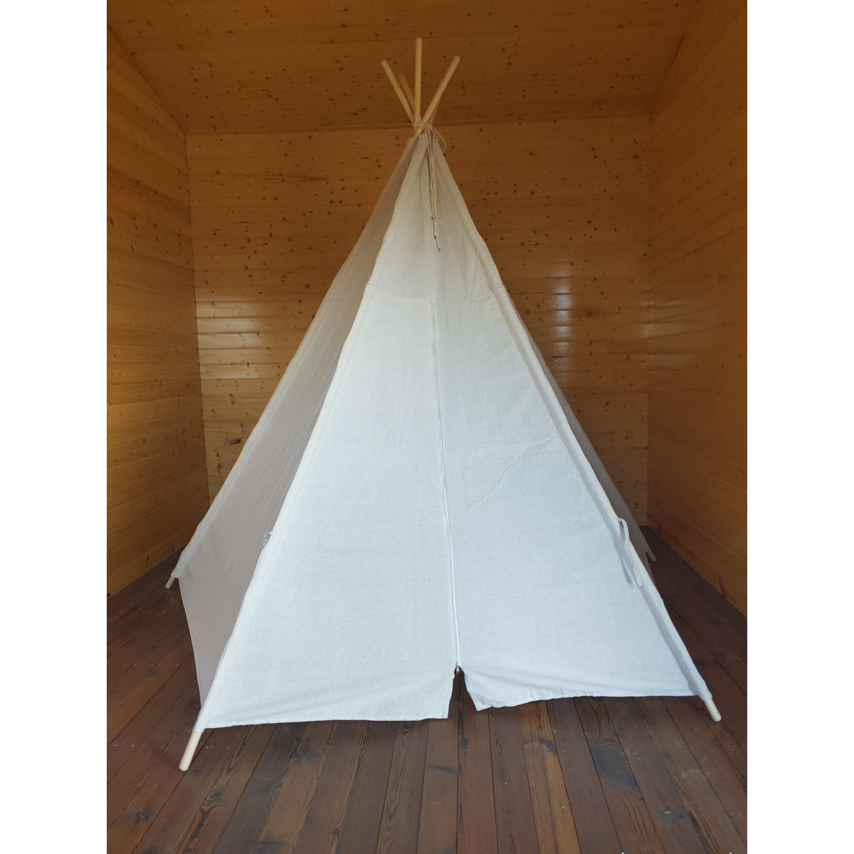 8 Ft OffWhite Teepee Tent R241191