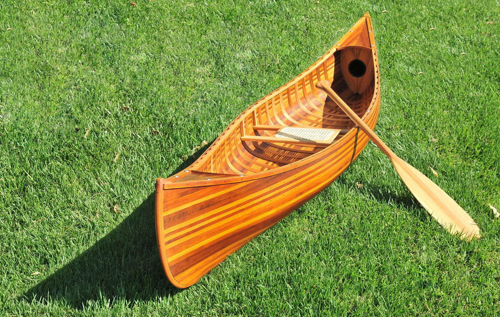 10 ft Wooden Canoe K8523