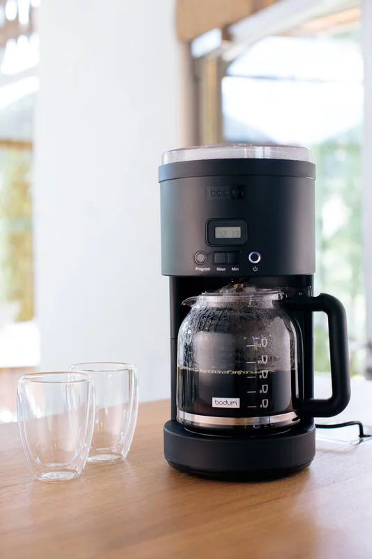 Double-Wall Clear Coffee Mug, 12 Ounces Q43434