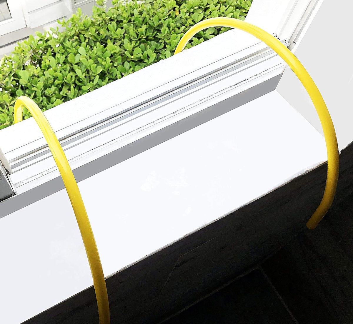 13ft Weather Resistant Fire Escape Ladder with Hooks D366875