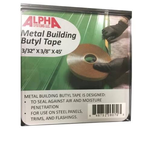 0.12 x 1 in. White Butyl Tape U472495