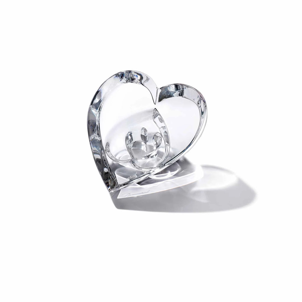 Clear Three Stacked Hearts N1625