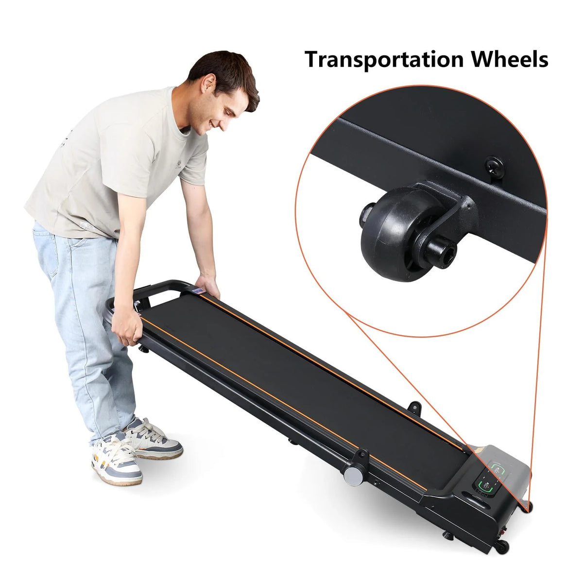 Folding Electric Walking Treadmill C4989