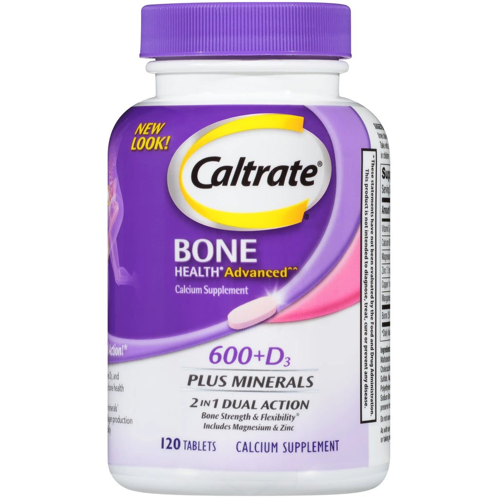 Calcium Vitamin D Supplement 120 Count X9053