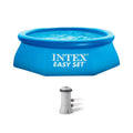 8ft x 30in Inflatable Above Ground Polygonal Pool with Filter Pump A346321