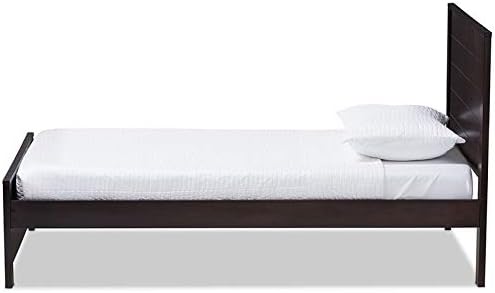 Twin Platform Bed in Espresso K362