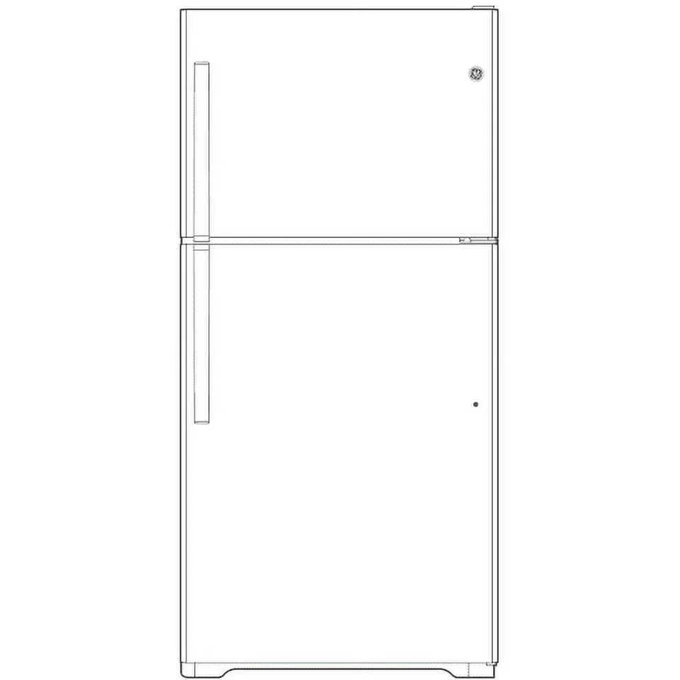 16.6 Cu. Ft. Top-Freezer Refrigerator Y9160