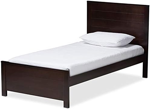 Twin Platform Bed in Espresso K362
