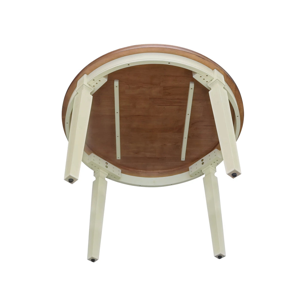 44 in Round Solid Wood Dining Table Z697158