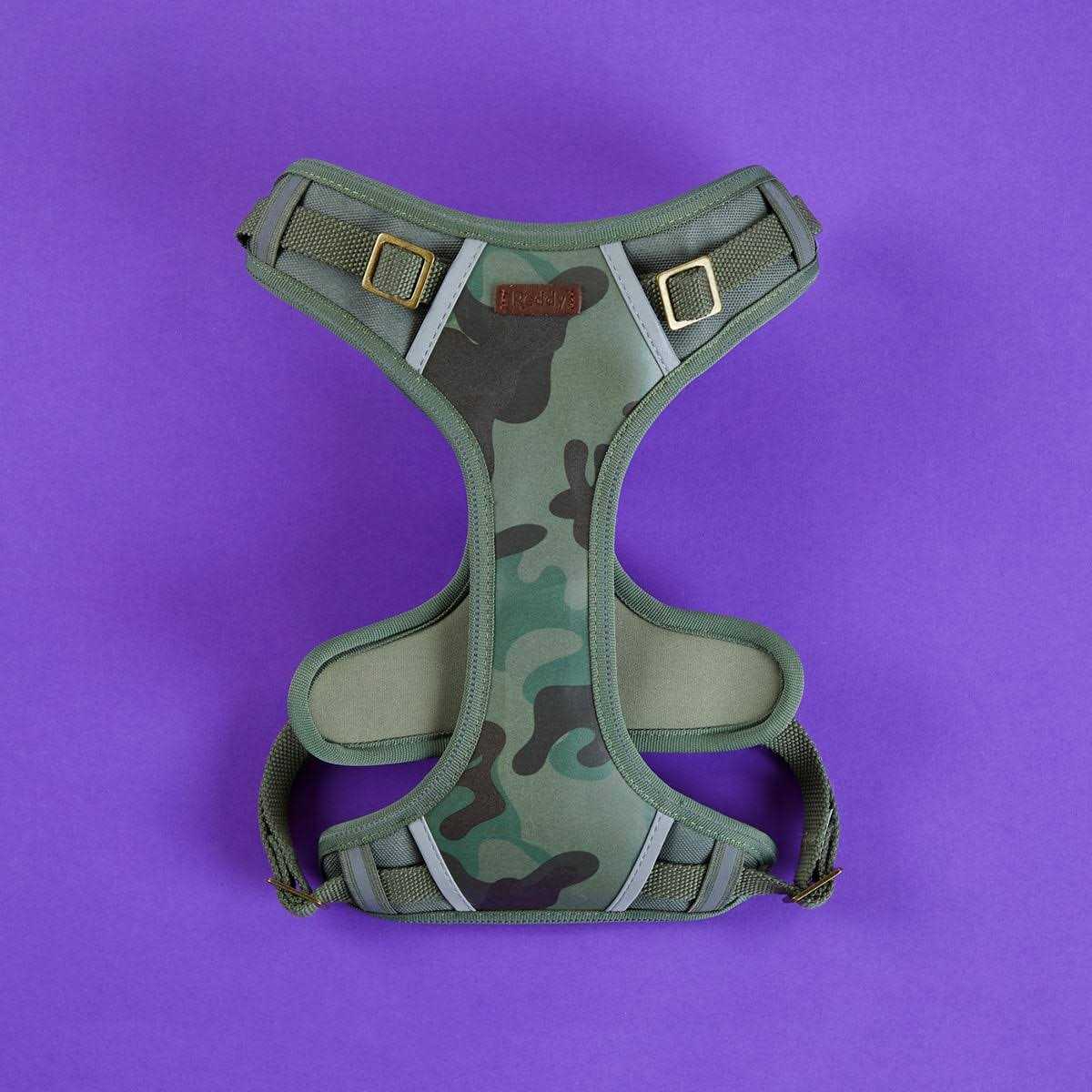 Reflective Camo Dog Harness P28499