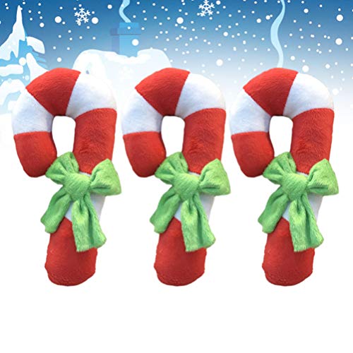 3pcs Plush Squeaky Dog Toys F20469