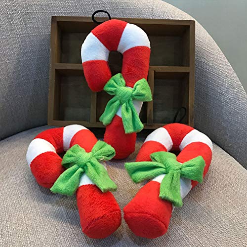 3pcs Plush Squeaky Dog Toys F20469