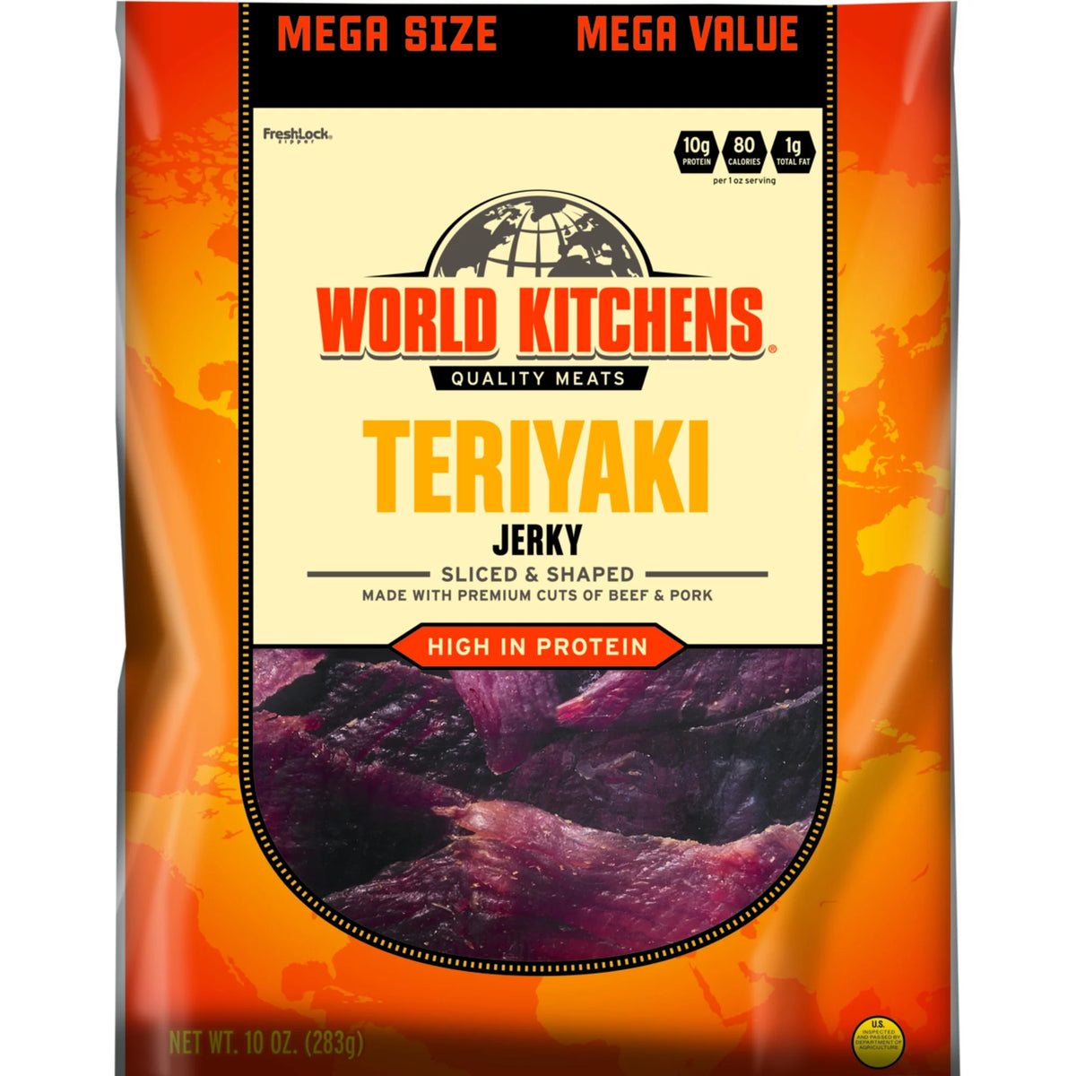 Teriyaki Jerky 10oz N92099