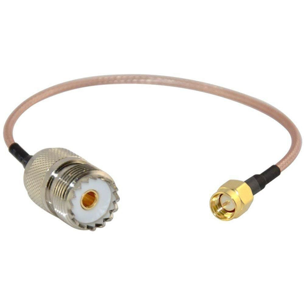 SMA Male to UHF SO-239 Female Coaxial Antenna Connector C79409