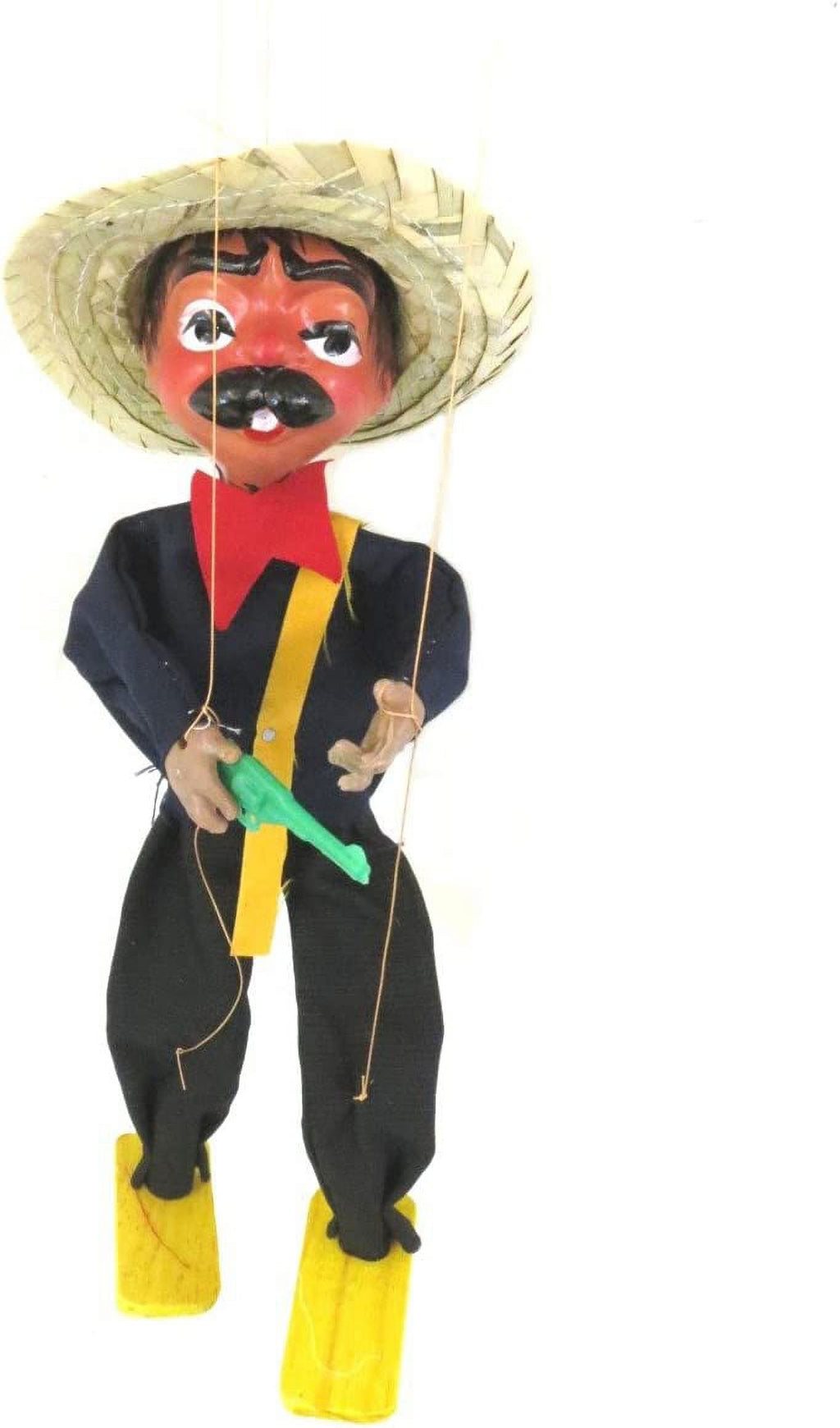 Mexican String Puppet Marionette Bandido I103482