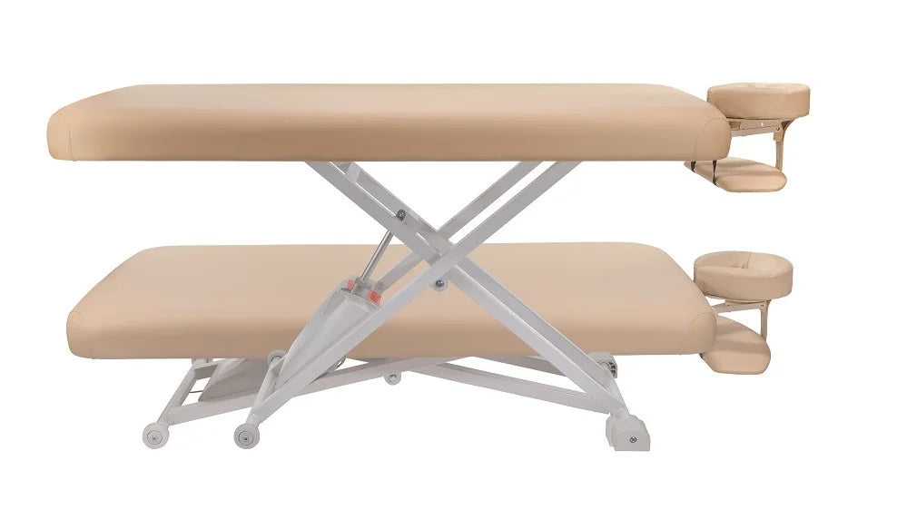 Electric Lift Massage Table with Face Rest and Arm Shelf B436601