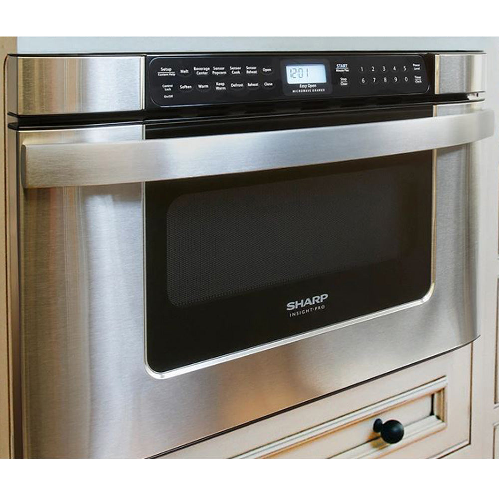 1.5 cu. ft. 1000W Over-the-Range Carousel Microwave Oven Stainless H3777