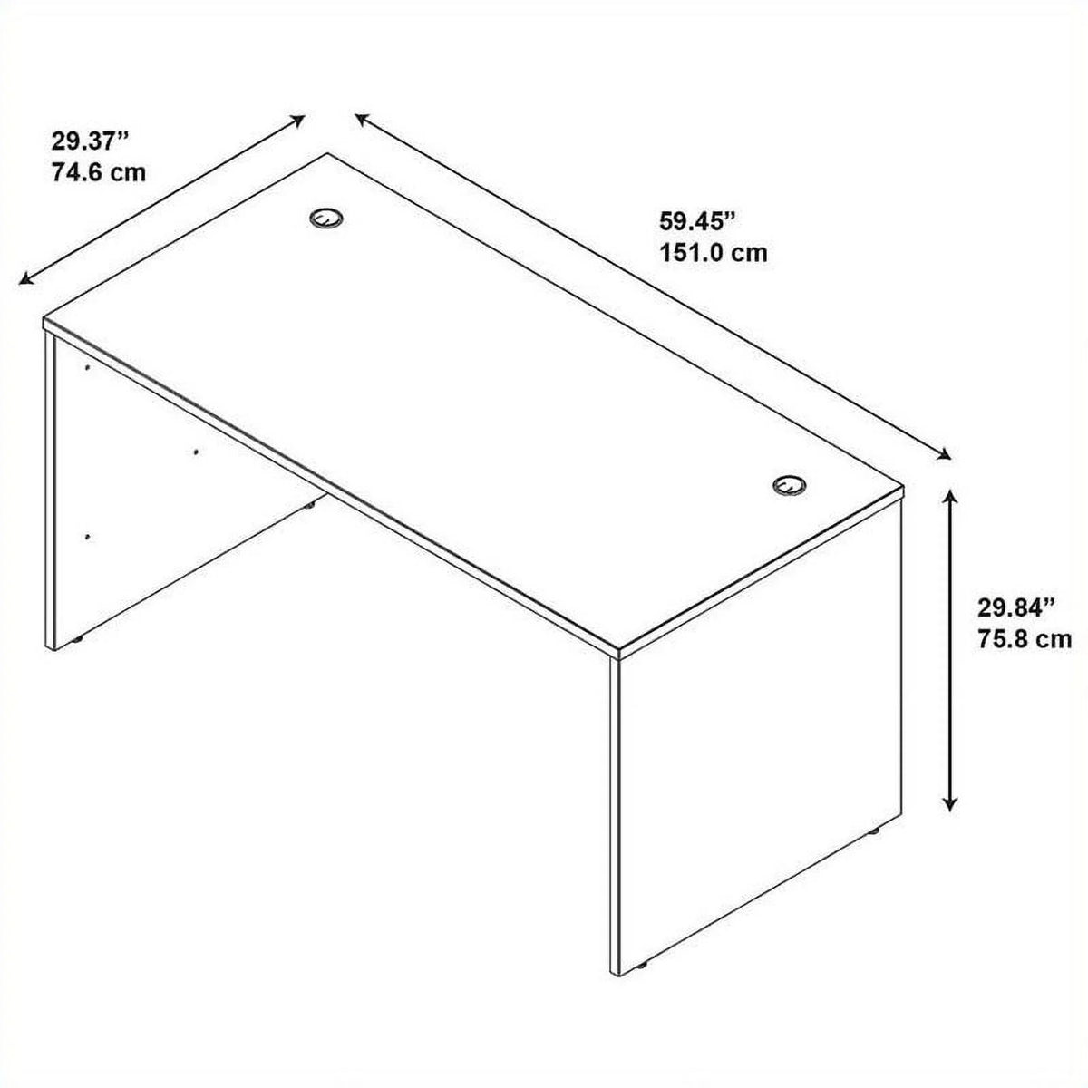 Mocha Cherry Desk Shell G45325
